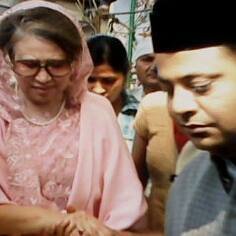 Syed Belal Ahmed Chishty With bangladesh PM Khaleda Zia